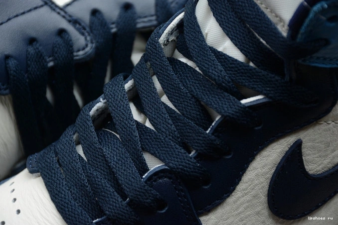Obsidian | 1 University Jordan Air Retro 555088-140 Blue OG UNC High - 0920